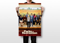 Parks And Recreation Tv Show Series Movie Wall Art Home Decor – POSTER 20×30