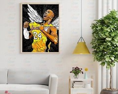 Koby Bryant Mamba Art Print | Mounted Canvas | Framed Canvas |Acrylic