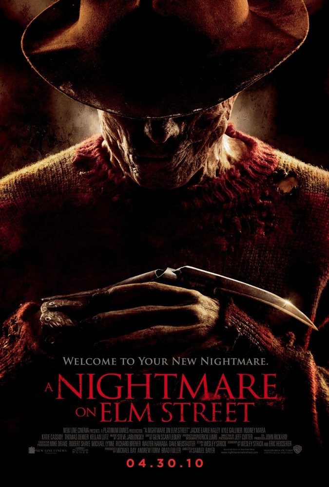 A NIGHTMARE ON ELM STREET (2010) Remake Movie POSTER 12×18 Jackie Earle Haley