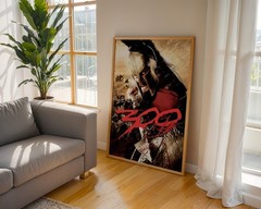 300 (2007) Movie Poster Wall Art Print