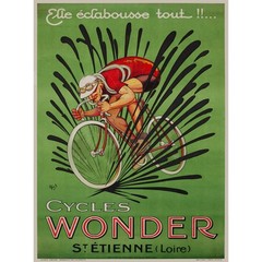 Vintage Cycling Poster Art Series -Set of 5, Tour de France, World Championships