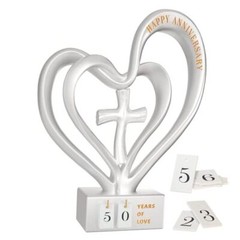 Wedding Heart Sculpture Gifts Best Wedding Gifts for Couple Parents Anniversary