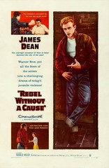 Rebel Without a Cause 1955 27″x40″ One Sheet Size Poster Movie James Dean