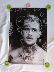 Lil Peep Hip Hop Rap Singer Art Wall Indoor Room Outdoor Poster 16″x24″ Canvas