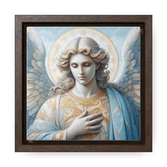 Archangel Raphael Gallery Canvas Wraps, Square Frame