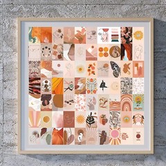 Photo Collage Kit for Wall Aesthetic 70-Pcs Set Aesthetic Pictures for Wall 4×6