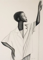 Elizabeth Catlett Portrait of a Woman : Archival Quality Giclée Art Print