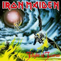 Iron Maiden Flight of Icarus Music Album Cover Poster Print 12 x 12