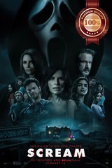 SCREAM 2022 CAST ORIGINAL OFFICIAL CINEMA MOVIE FILM PRINT PREMIUM POSTER