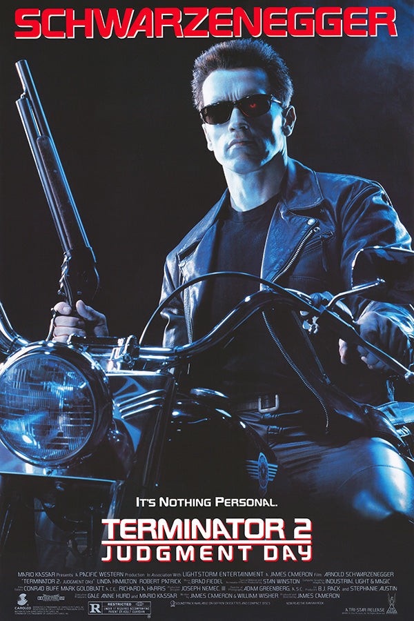 Terminator 2: Judgment Day 24×36″ Movie Poster | Licensed | New | 1991