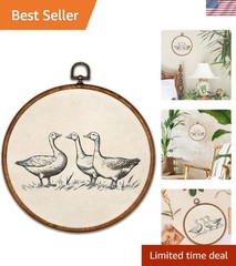 Beautiful 10″x10″ Framed Duck Canvas Wall Art – Ideal Gift for Any Occasion