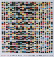 GERHARD RICHTER 1025 Colors (1025 Farben) 48″ x 46″ Poster 2013 Contemporary Mul