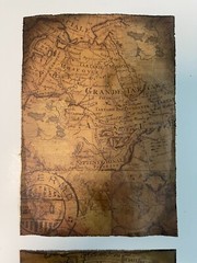 Pirate Treasure Map Aged Reproduction Print – 2 Maps