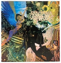 Santana Abraxis 1970 Album Cover Art Print 11”x 11-1/4” Mounted