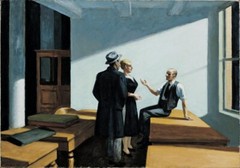 Edward Hopper 1935 American Realism Office Scene Art Print Business Conference