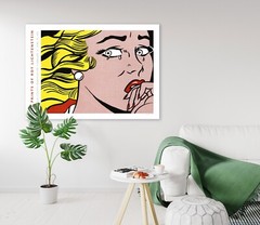 Crying Girl – Roy Lichtenstein – 1963 – Poster