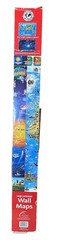 USA Laminated Wall Map Learning Reference