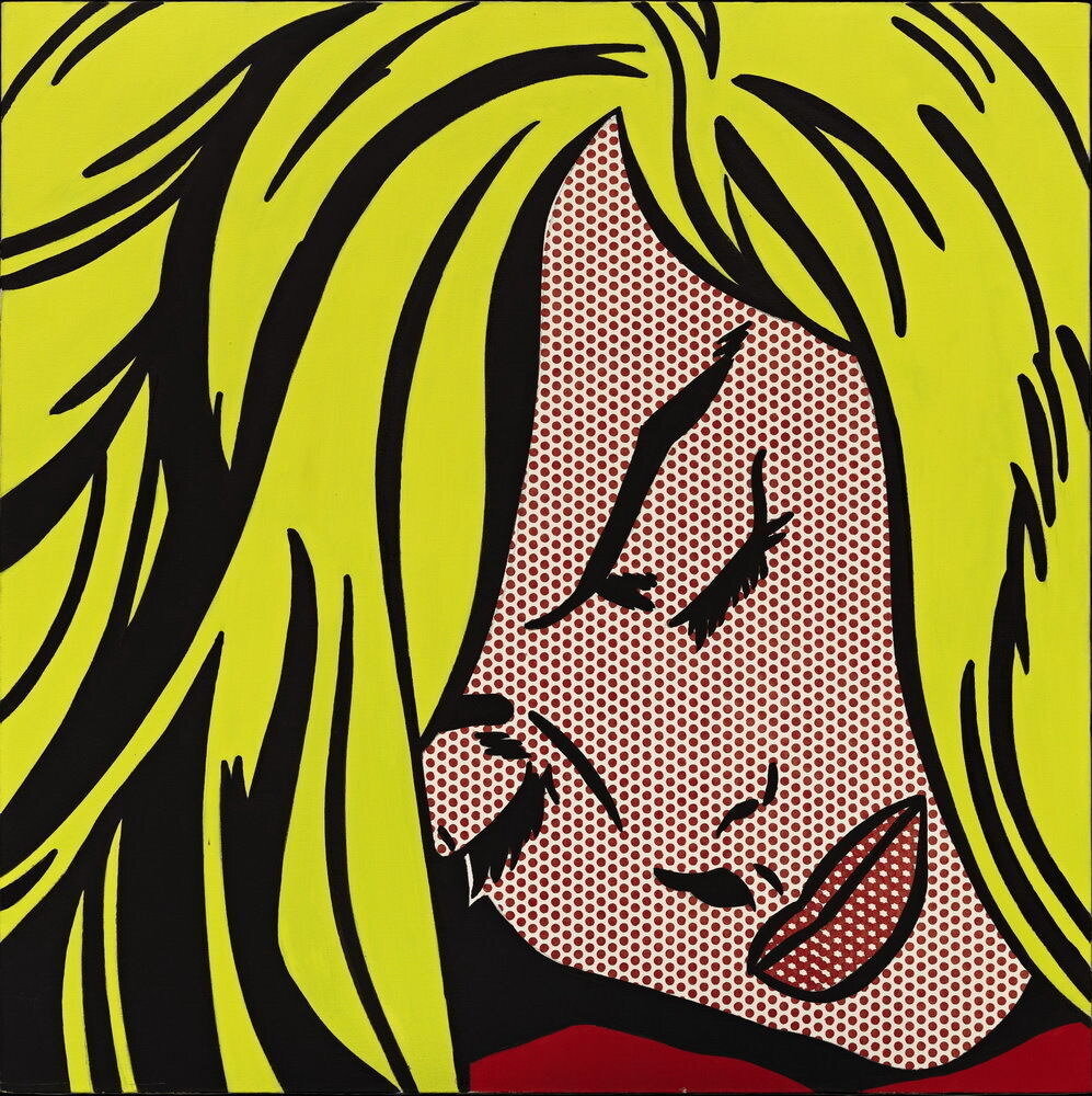 63309 Roy Lichtenstein Sleeping Giclee Wall Decor Print Poster