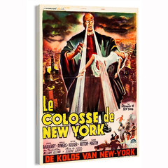 1958 The Colossus of New York (Paramount) Belgian Movie Poster or Canvas
