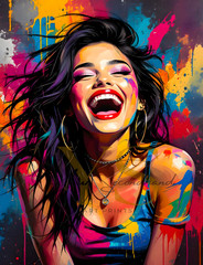 POP ART poster print 13»x19» home decor glossy paper #4