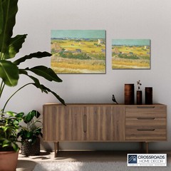 Harvest by Van Gogh, Vincent Van Gogh Wall Decor, Van Gogh Canvas Wall Art