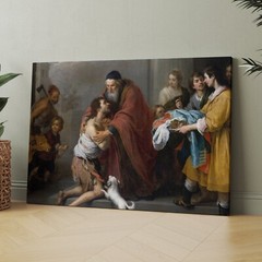 The Return Of The Prodigal Son Christian Bible Canvas Print Wall Art