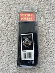 New Metallica Textile Poster 30» x 43» Made in Italy