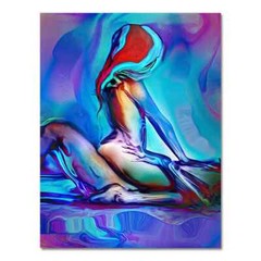 Abstract Sexy Couple Canvas Painting Poster Living Room Home Decor