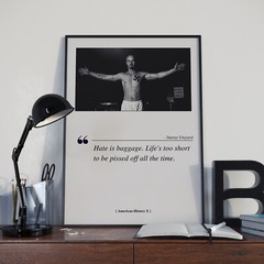 American History X Movie Poster Print, Movie Quote – Unframed