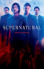 AA4372 Supernatural Show By Eric Kripke 2005 Group Movie Poster 11×17
