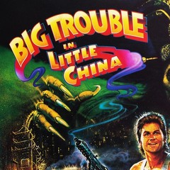 Big Trouble in Little China Movie Poster 1986 UK John Carpenter Film Art Print
