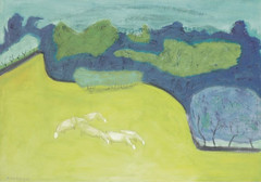 Milton Avery Yellow Meadow : Archival Quality Giclée Art Print