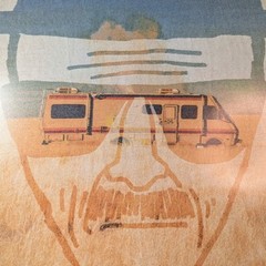 Breaking Bad Walter White Homemade Framed T Shirt Room Decor Heisenberg