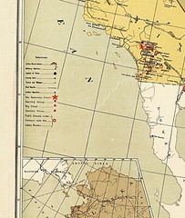 1892 Map of Indian Reservations Territories US Native American Territory Poster