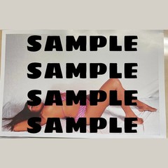 Swimsuit Model Poster 12×18 Fashion Pin-Up Wall Art Photo Print Unframed Decor