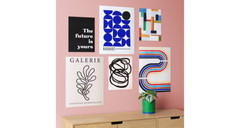 Wall Art 6-pc Set Poster Prints by Room Essentials