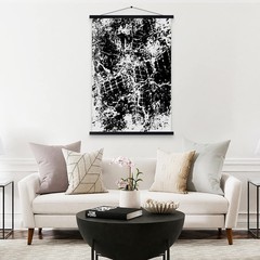 36×24 36×48 36×12 Poster Frame, Magnetic Light Wood Wooden Frame Hanger for P…