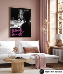 Marilyn Print – Better Late Than Ugly Poster – Altered Art – Gift for Men & -…