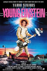 YOUNG EINSTEIN 1988 80s ORIGINAL CINEMA OFFICIAL MOVIE ART PRINT PREMIUM POSTER