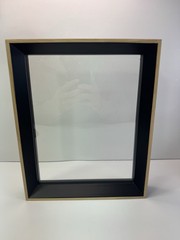 Modern Floater 9”x11” Frame for 4×6 Or 5×7 Photos Landscape Or Portrait Mount