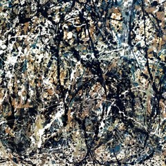 56W»x30H» NUMBER 31, 1950 by JACKSON POLLOCK – EXPRESSIONISM – CHOICES of CANVAS