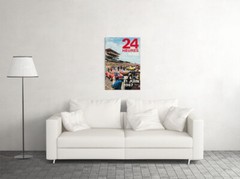24 Hours Of Le Mans 1967 Vintage Racing Travel Wall Art Home – POSTER 20″x30″