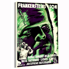 1939 Son of Frankenstein (Universal) Swedish Movie Poster or Canvas