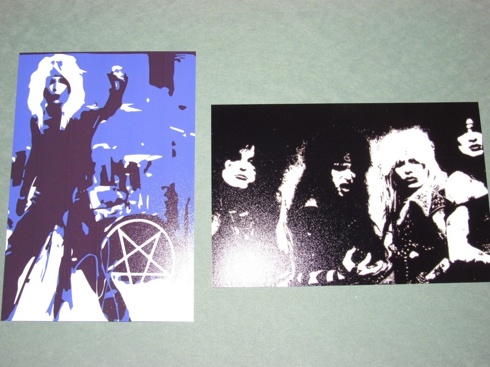 2 Motley Crue-Shout at the Devil-Lustre photo finish-2 prints (4in x 6in)