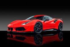 Ferrari 488 GTB Car Wall Art Giclee Canvas Print Photo (#267)