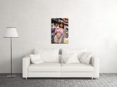 Library Asian Woman Sweet Girl Hot Lady Fashion Model Wall Art – POSTER 20″x30″