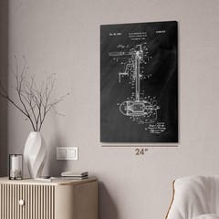 Boat Motor Patent Wall Art: Fisherman Gift, Motor Blueprint, Fishing Wall Art