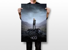 The 100 Print Tv Series Action Painting Wall Art – POSTER 20×30