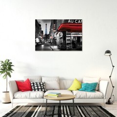 Rue Parisienne – Paris & France – Art Poster / Print (Eiffel Tower)
