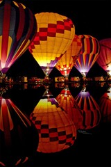 Hot Air Balloon Festival Aircraft Event Print Wall Art Home Decor – POSTER 20×30